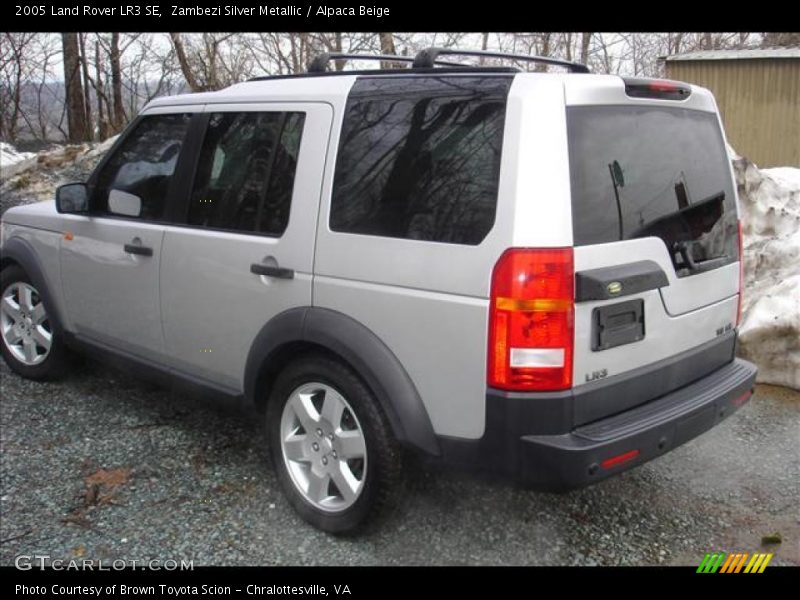 Zambezi Silver Metallic / Alpaca Beige 2005 Land Rover LR3 SE