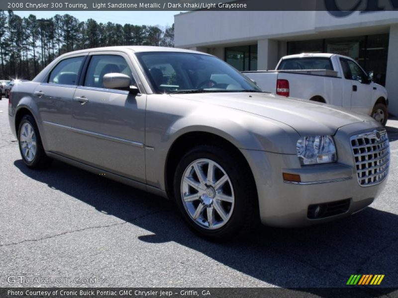 Light Sandstone Metallic / Dark Khaki/Light Graystone 2008 Chrysler 300 Touring