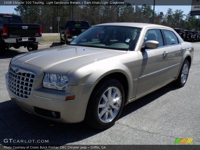 Light Sandstone Metallic / Dark Khaki/Light Graystone 2008 Chrysler 300 Touring