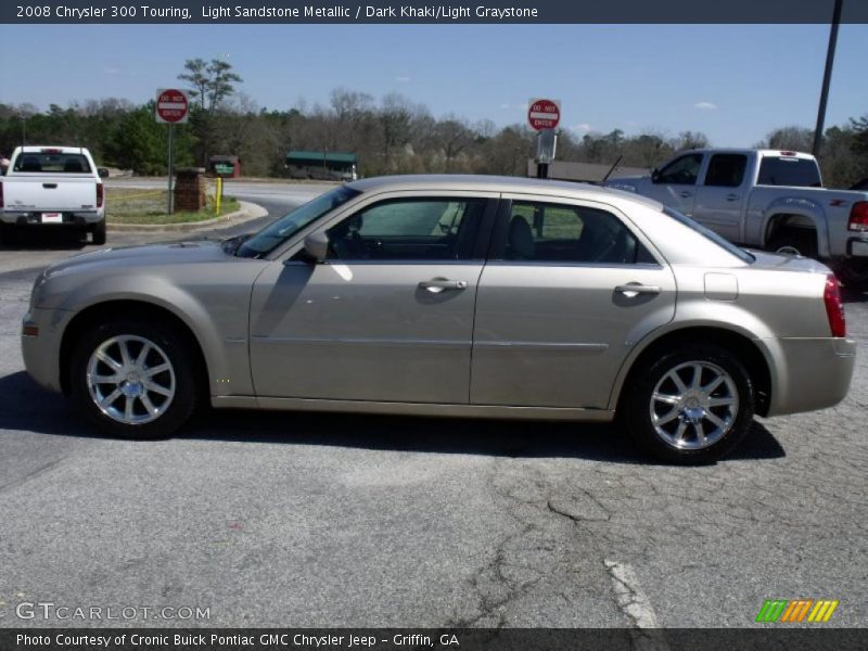 Light Sandstone Metallic / Dark Khaki/Light Graystone 2008 Chrysler 300 Touring