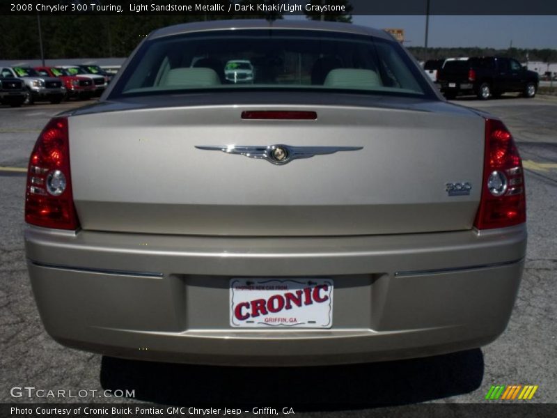 Light Sandstone Metallic / Dark Khaki/Light Graystone 2008 Chrysler 300 Touring