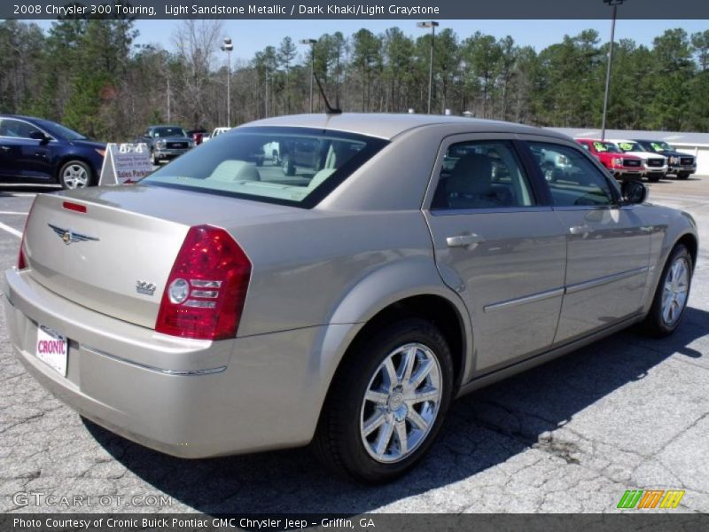Light Sandstone Metallic / Dark Khaki/Light Graystone 2008 Chrysler 300 Touring
