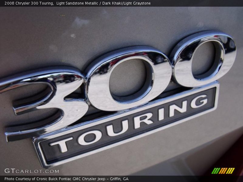 Light Sandstone Metallic / Dark Khaki/Light Graystone 2008 Chrysler 300 Touring