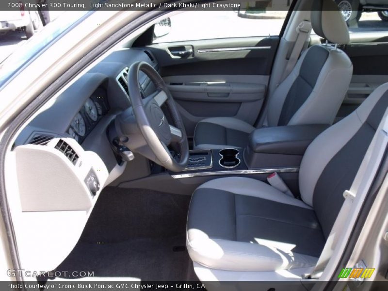 Light Sandstone Metallic / Dark Khaki/Light Graystone 2008 Chrysler 300 Touring