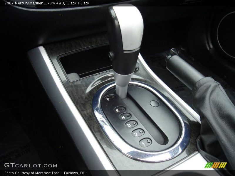 Black / Black 2007 Mercury Mariner Luxury 4WD