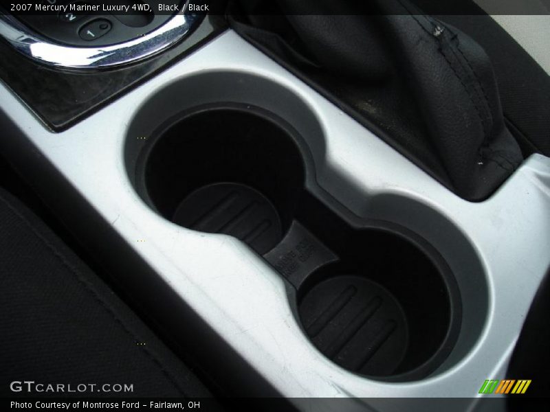 Black / Black 2007 Mercury Mariner Luxury 4WD