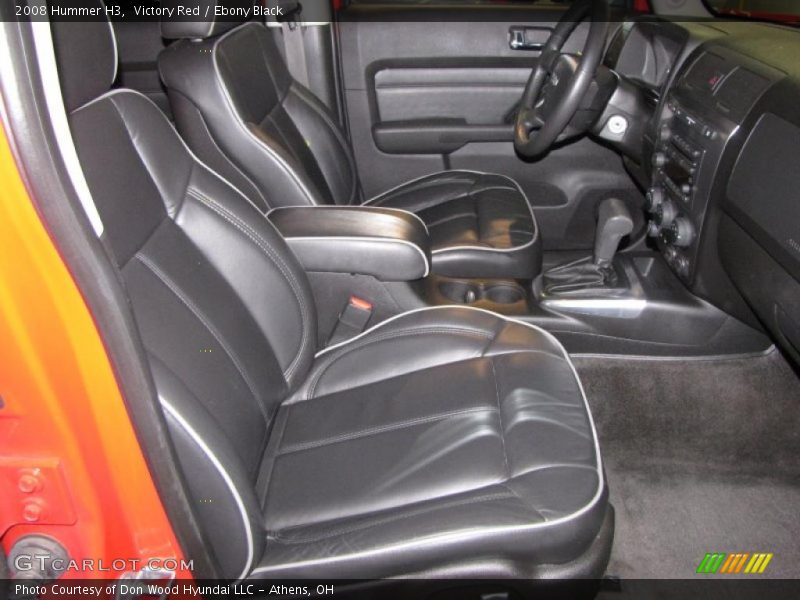 Victory Red / Ebony Black 2008 Hummer H3
