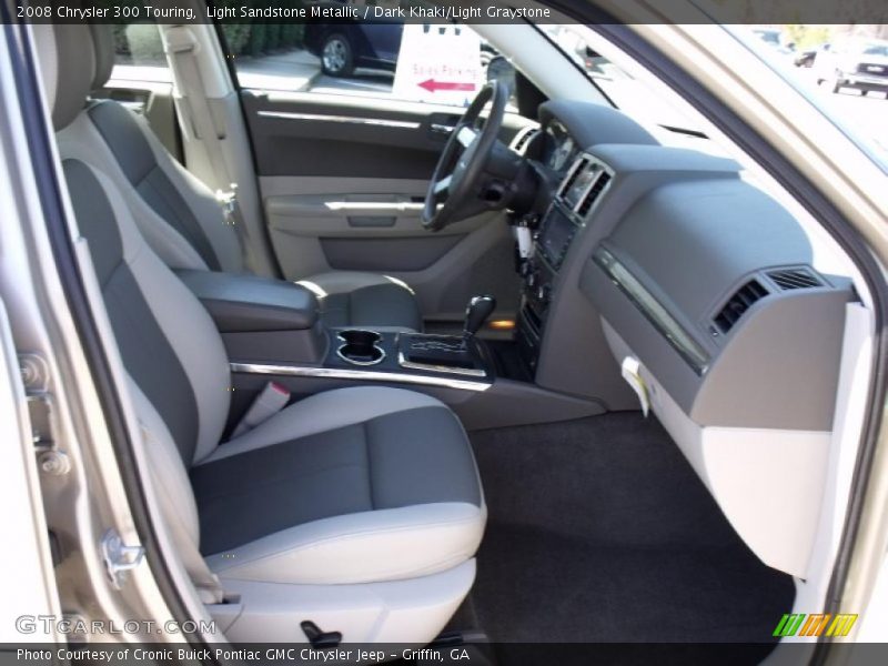 Light Sandstone Metallic / Dark Khaki/Light Graystone 2008 Chrysler 300 Touring