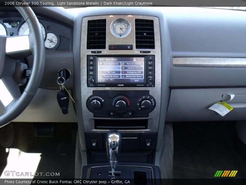 Light Sandstone Metallic / Dark Khaki/Light Graystone 2008 Chrysler 300 Touring