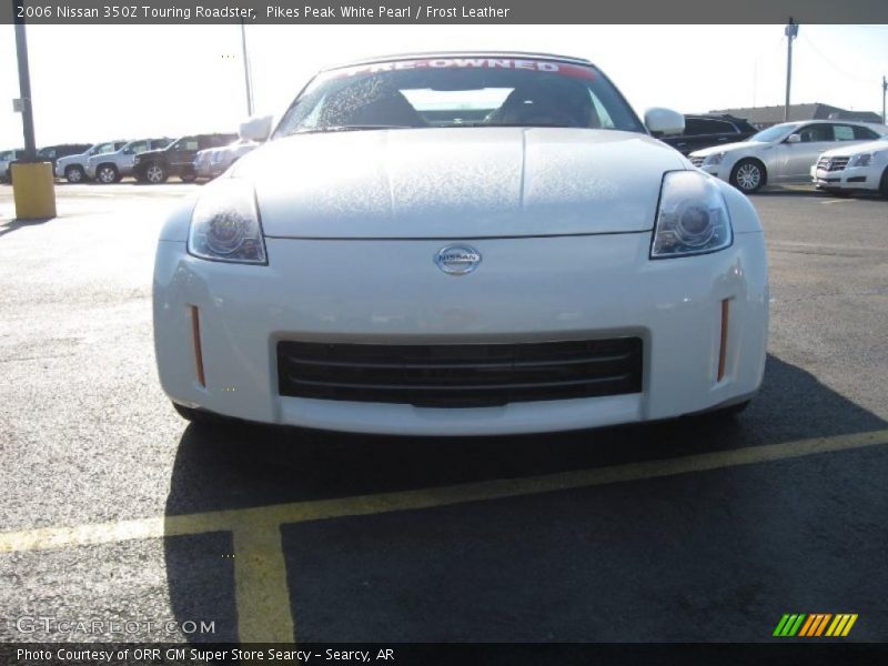 Pikes Peak White Pearl / Frost Leather 2006 Nissan 350Z Touring Roadster