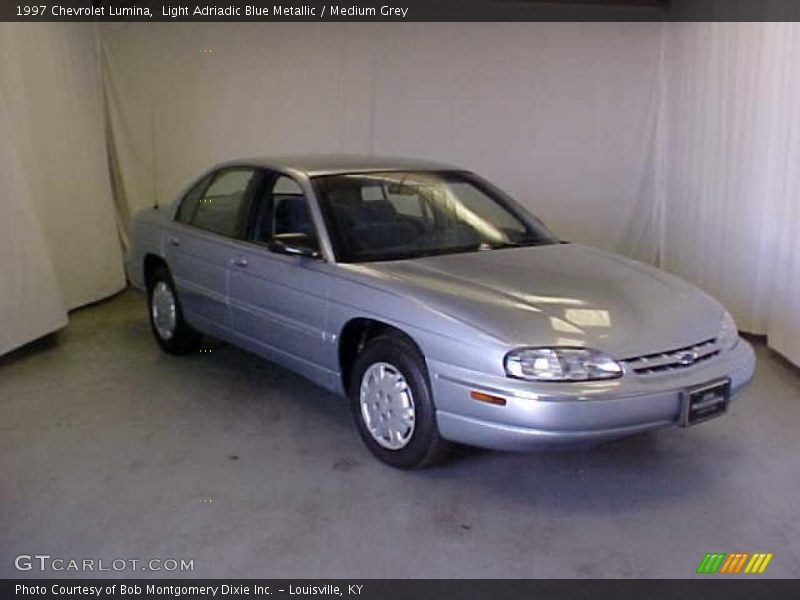 Light Adriadic Blue Metallic / Medium Grey 1997 Chevrolet Lumina