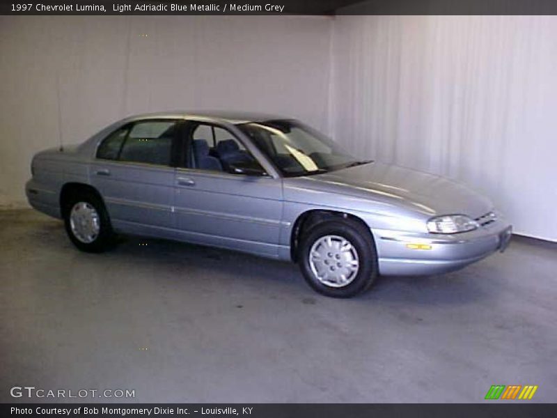 Light Adriadic Blue Metallic / Medium Grey 1997 Chevrolet Lumina