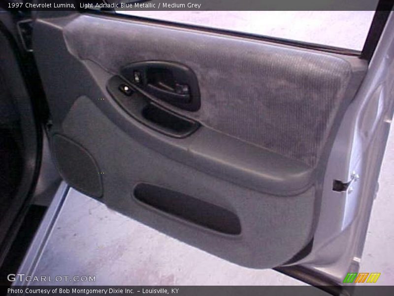 Light Adriadic Blue Metallic / Medium Grey 1997 Chevrolet Lumina