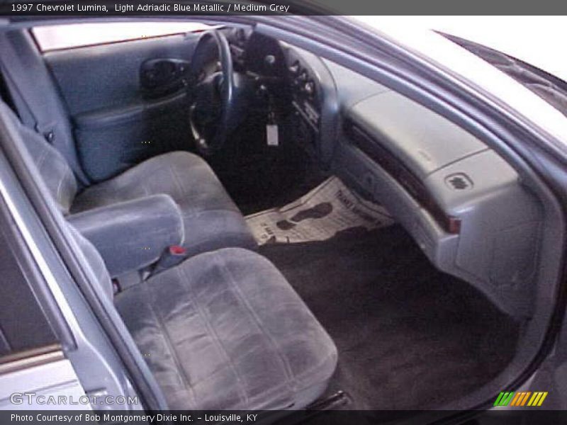 Light Adriadic Blue Metallic / Medium Grey 1997 Chevrolet Lumina