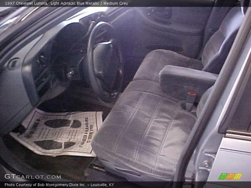Light Adriadic Blue Metallic / Medium Grey 1997 Chevrolet Lumina
