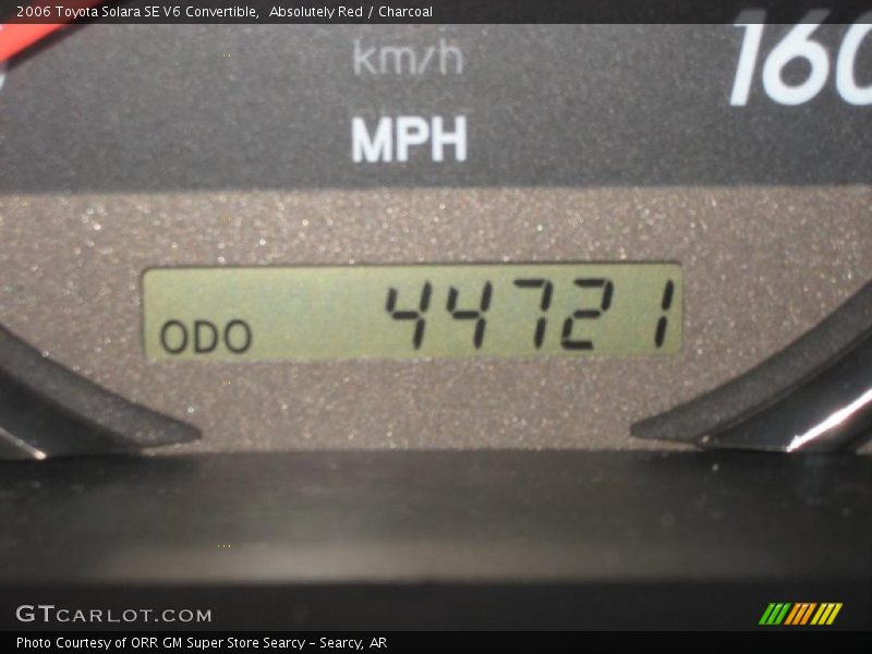 Absolutely Red / Charcoal 2006 Toyota Solara SE V6 Convertible