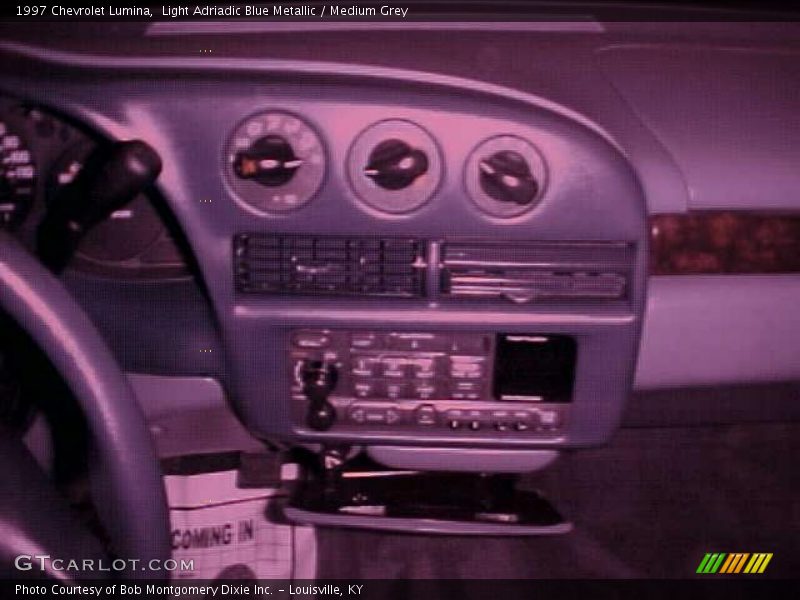 Light Adriadic Blue Metallic / Medium Grey 1997 Chevrolet Lumina