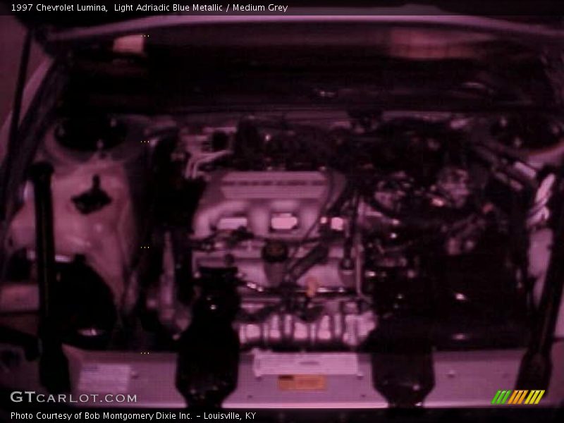 Light Adriadic Blue Metallic / Medium Grey 1997 Chevrolet Lumina