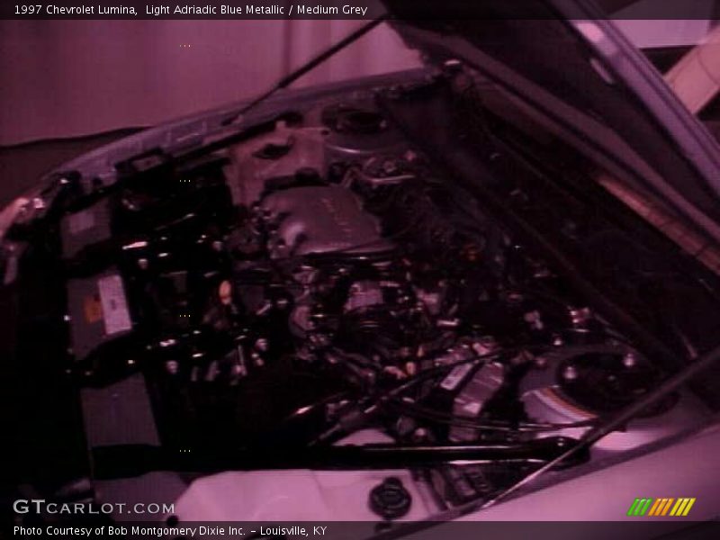 Light Adriadic Blue Metallic / Medium Grey 1997 Chevrolet Lumina