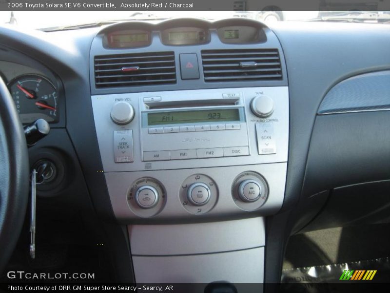 Absolutely Red / Charcoal 2006 Toyota Solara SE V6 Convertible