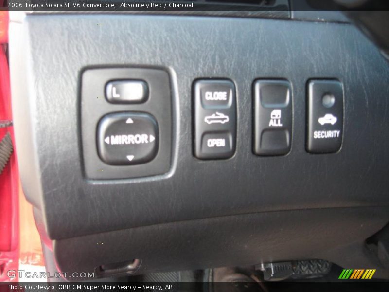 Absolutely Red / Charcoal 2006 Toyota Solara SE V6 Convertible