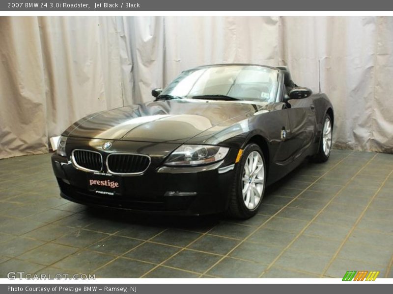 Jet Black / Black 2007 BMW Z4 3.0i Roadster