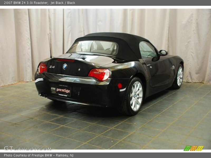 Jet Black / Black 2007 BMW Z4 3.0i Roadster
