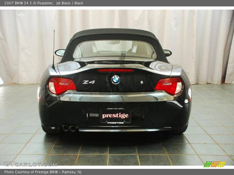 Jet Black / Black 2007 BMW Z4 3.0i Roadster