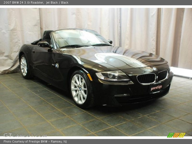 Jet Black / Black 2007 BMW Z4 3.0i Roadster