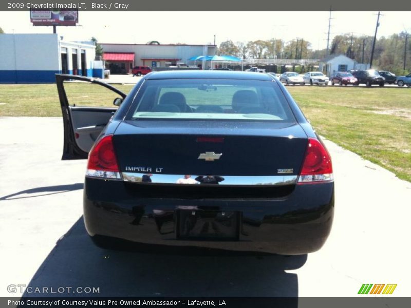 Black / Gray 2009 Chevrolet Impala LT