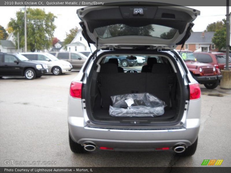 Quicksilver Metallic / Ebony/Ebony 2010 Buick Enclave CX