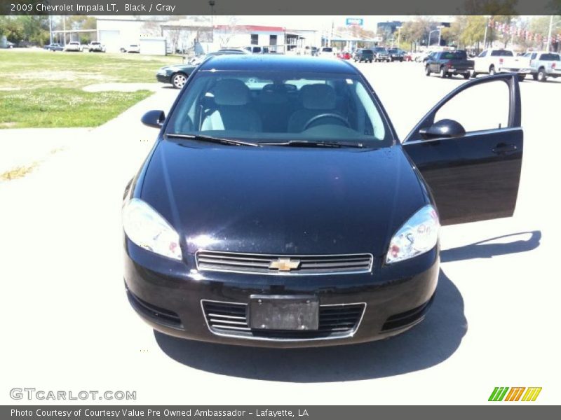 Black / Gray 2009 Chevrolet Impala LT