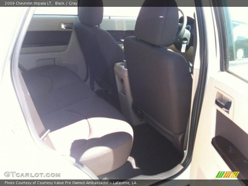 Black / Gray 2009 Chevrolet Impala LT