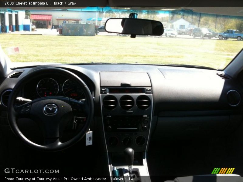 Black / Gray 2009 Chevrolet Impala LT