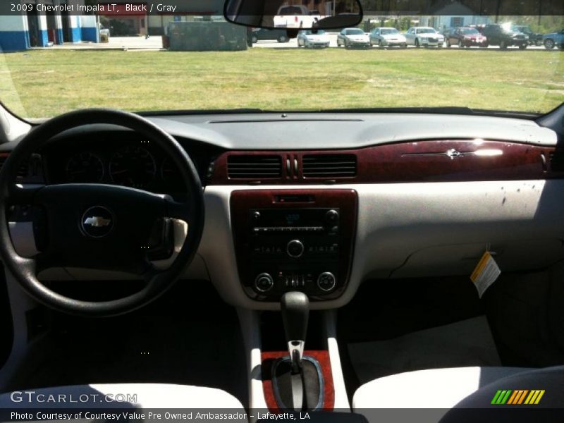 Black / Gray 2009 Chevrolet Impala LT