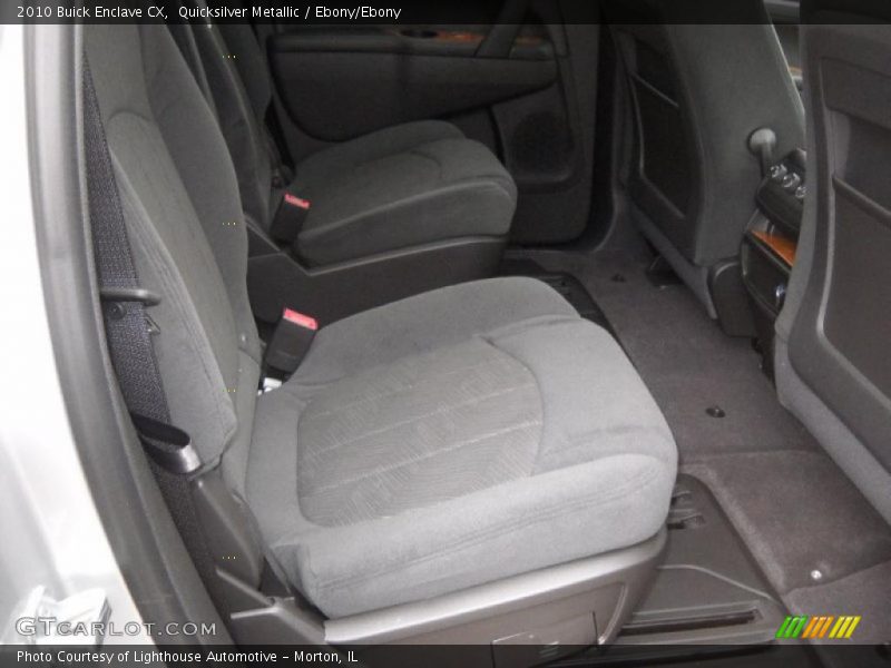 Quicksilver Metallic / Ebony/Ebony 2010 Buick Enclave CX