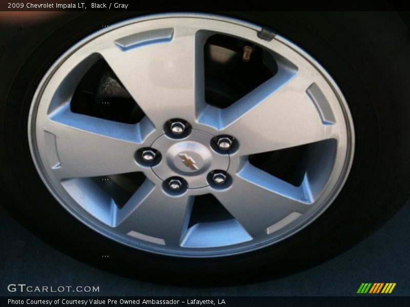 Black / Gray 2009 Chevrolet Impala LT