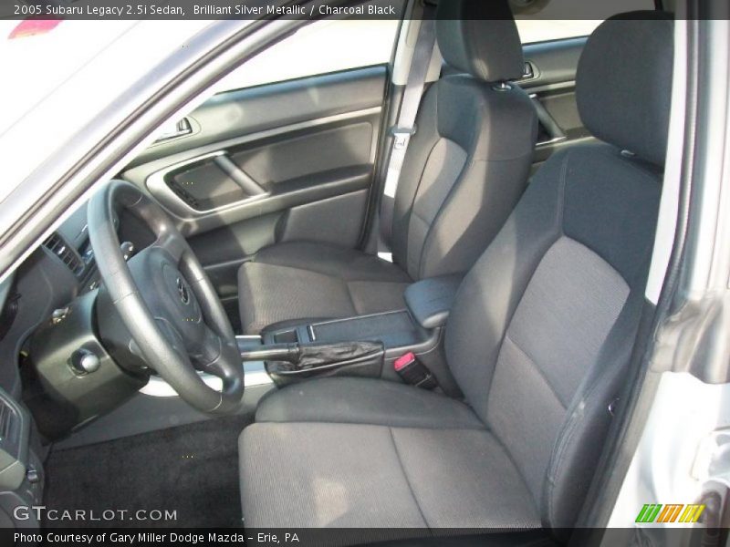 Brilliant Silver Metallic / Charcoal Black 2005 Subaru Legacy 2.5i Sedan