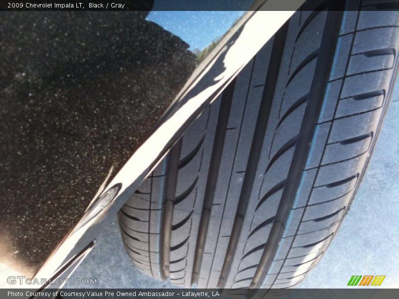Black / Gray 2009 Chevrolet Impala LT