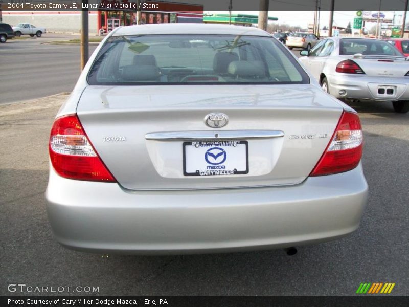Lunar Mist Metallic / Stone 2004 Toyota Camry LE
