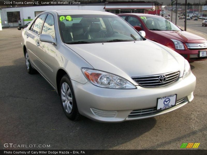 Lunar Mist Metallic / Stone 2004 Toyota Camry LE
