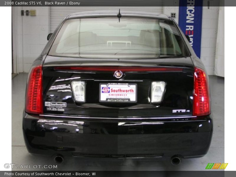Black Raven / Ebony 2008 Cadillac STS V6
