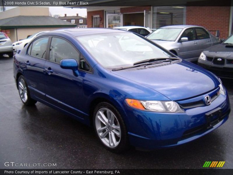  2008 Civic Si Sedan Fiji Blue Pearl