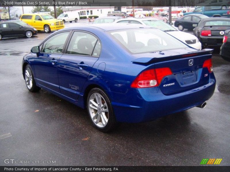  2008 Civic Si Sedan Fiji Blue Pearl