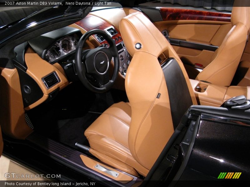 Nero Daytona / Light Tan 2007 Aston Martin DB9 Volante