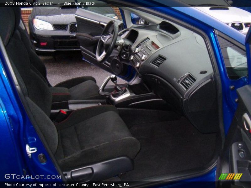  2008 Civic Si Sedan Black Interior