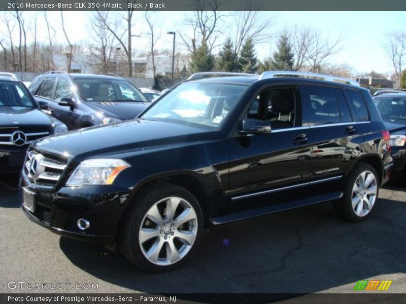 Black / Black 2010 Mercedes-Benz GLK 350 4Matic