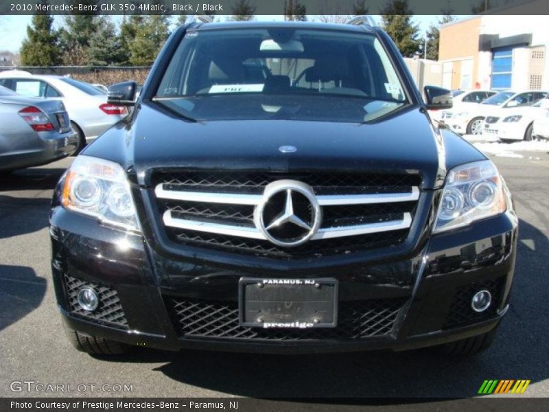 Black / Black 2010 Mercedes-Benz GLK 350 4Matic