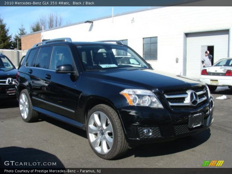 Black / Black 2010 Mercedes-Benz GLK 350 4Matic