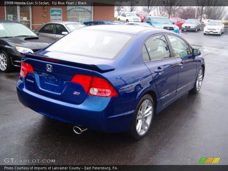  2008 Civic Si Sedan Fiji Blue Pearl